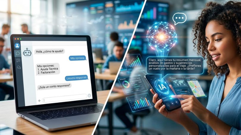 chatbot vs asistente ia