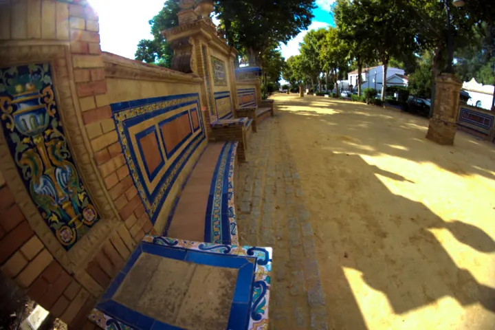 Alameda de Alfonso XIII en Carmona